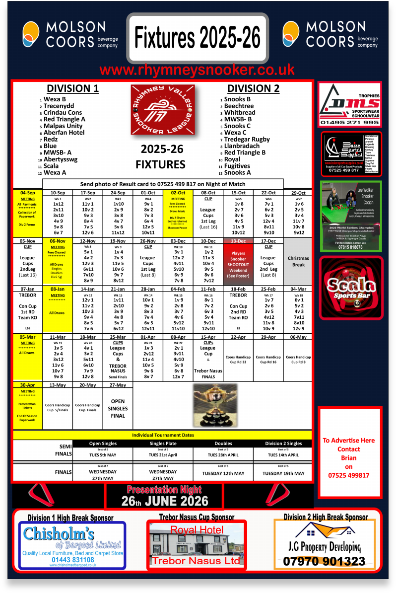 Fixture Poster